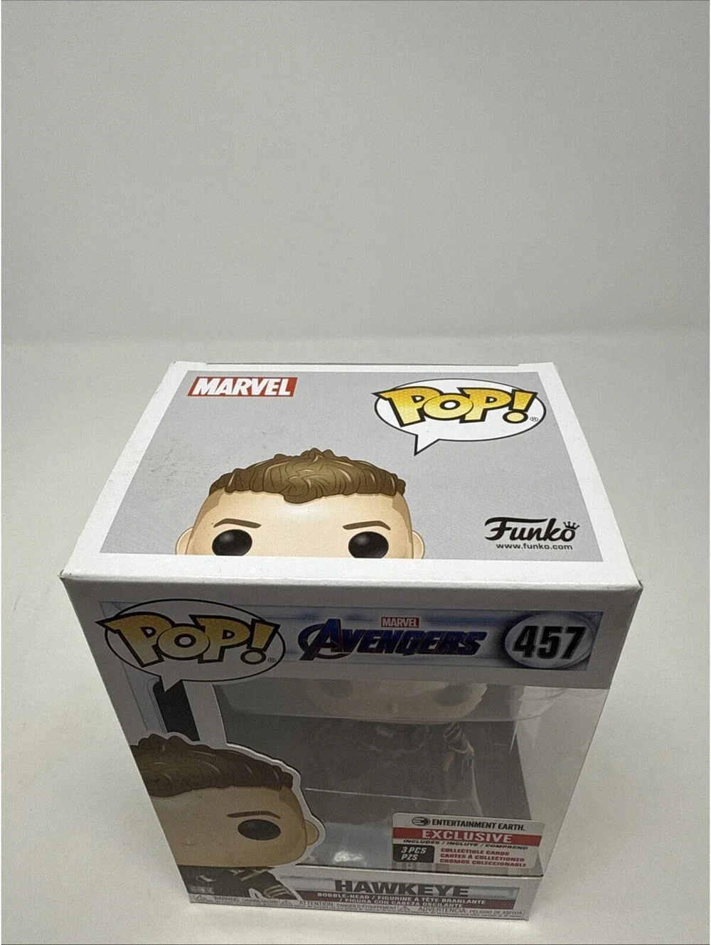Funko Pop! Avengers Endgame Hawkeye #457 Vinyl Figure with Cards